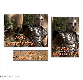 Age of Mythology game badges