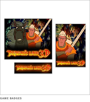Dragon’s Lair game badges