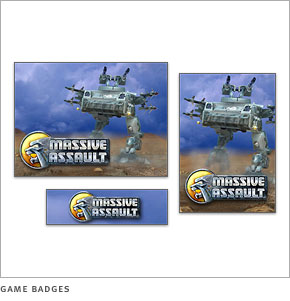 Massive Assault game badges